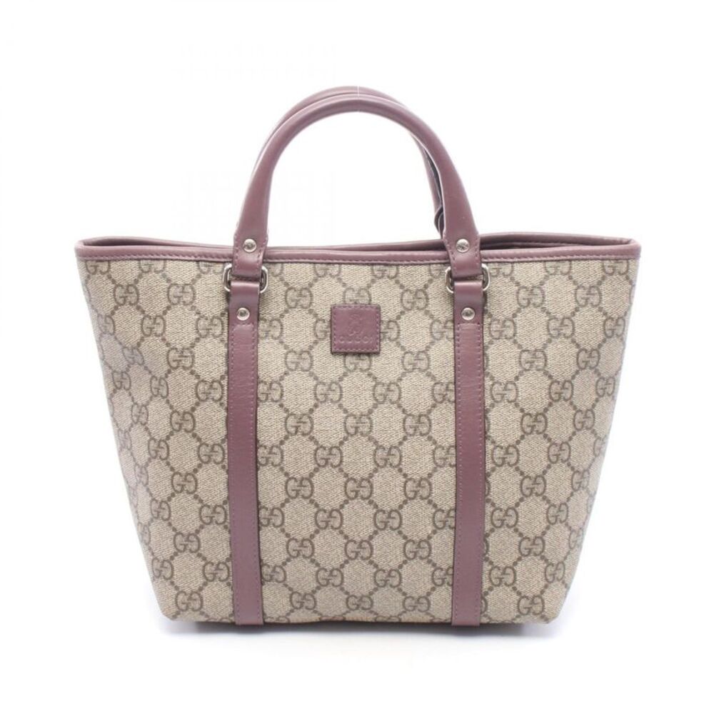 Gucci GG Supreme PVC Coated Canvas Tote Bag